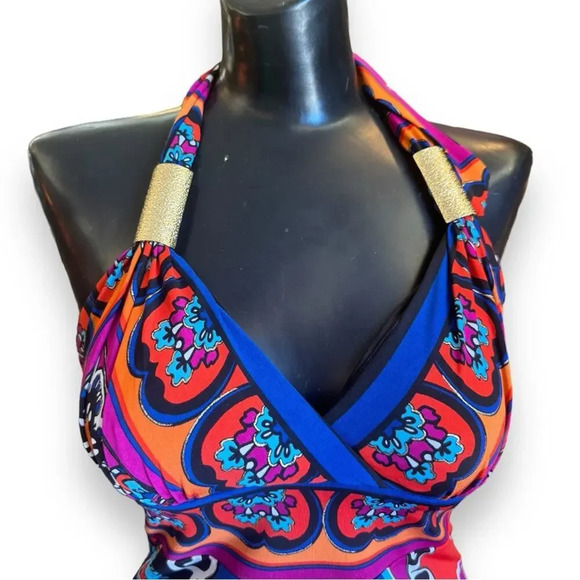 Cache Multicolor Abstract Boho Dress - Picture 6 of 7